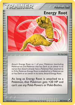 Energy Root z edície Unseen Forces, karta č.83
