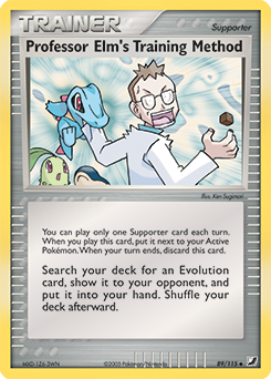 Professor Elm's Training Method z edície Unseen Forces, karta č.89