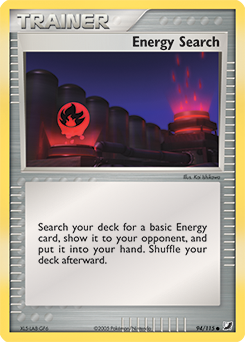 Energy Search z edície Unseen Forces, karta č.94