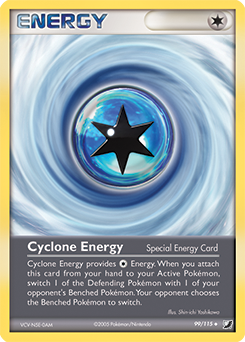 Cyclone Energy z edície Unseen Forces, karta č.99