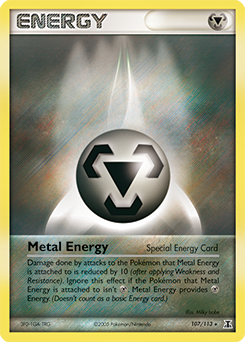 Metal Energy z edície Delta Species, karta č.107