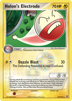 Holon's Electrode z edície Delta Species, karta č.21
