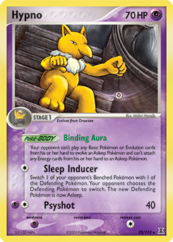 Hypno z edície Delta Species, karta č.23
