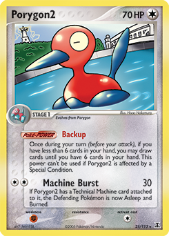 Porygon2 z edície Delta Species, karta č.25