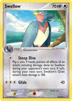 Swellow z edície Delta Species, karta č.32