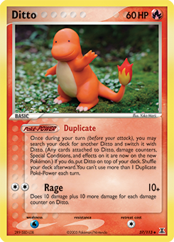 Ditto z edície Delta Species, karta č.37