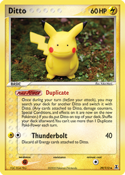 Ditto z edície Delta Species, karta č.39