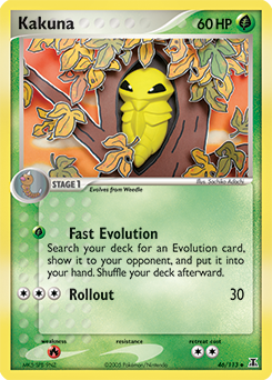 Kakuna z edície Delta Species, karta č.46