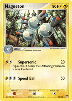 Magneton z edície Delta Species, karta č.48