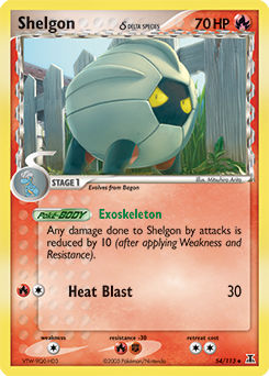 Shelgon δ z edície Delta Species, karta č.54