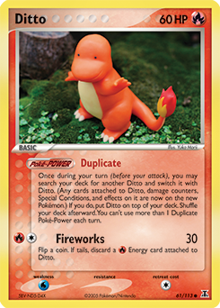 Ditto z edície Delta Species, karta č.61
