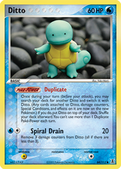 Ditto z edície Delta Species, karta č.64