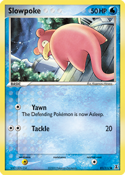 Slowpoke z edície Delta Species, karta č.83