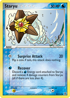 Staryu z edície Delta Species, karta č.85