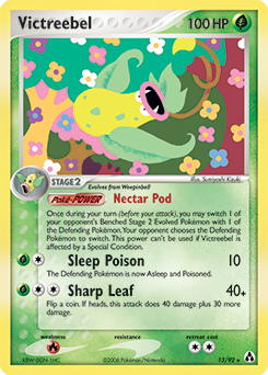 Victreebel z edície Legend Maker, karta č.13