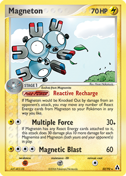 Magneton z edície Legend Maker, karta č.22