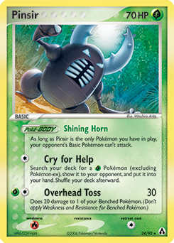 Pinsir z edície Legend Maker, karta č.24