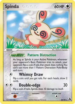 Spinda z edície Legend Maker, karta č.26