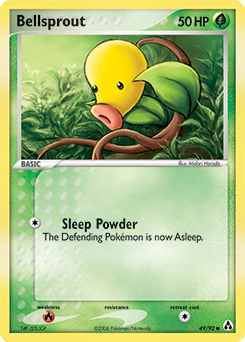 Bellsprout z edície Legend Maker, karta č.49