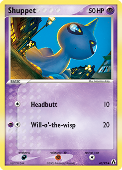 Shuppet z edície Legend Maker, karta č.63