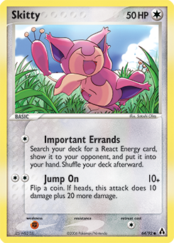 Skitty z edície Legend Maker, karta č.64