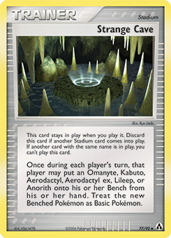 Strange Cave z edície Legend Maker, karta č.77