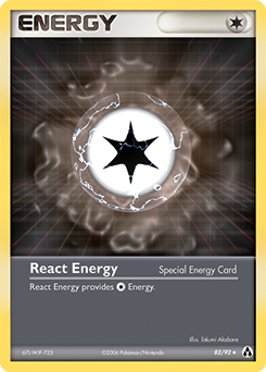 React Energy z edície Legend Maker, karta č.82