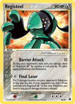 Registeel ★ z edície Legend Maker, karta č.92