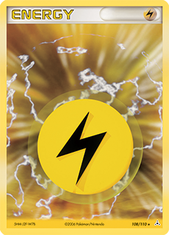 Lightning Energy z edície Holon Phantoms, karta č.108