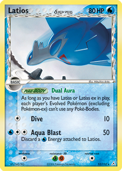 Latios δ z edície Holon Phantoms, karta č.12