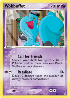 Wobbuffet z edície Holon Phantoms, karta č.56