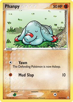 Phanpy z edície Holon Phantoms, karta č.75