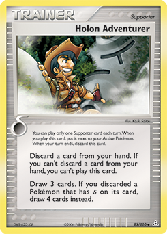 Holon Adventurer z edície Holon Phantoms, karta č.85