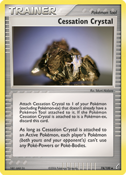 Cessation Crystal z edície Crystal Guardians, karta č.74