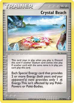 Crystal Beach z edície Crystal Guardians, karta č.75