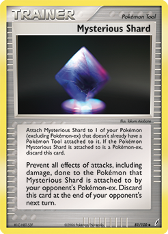 Mysterious Shard z edície Crystal Guardians, karta č.81