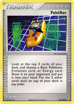 PokéNav z edície Crystal Guardians, karta č.83