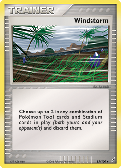 Windstorm z edície Crystal Guardians, karta č.85