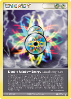 Double Rainbow Energy z edície Crystal Guardians, karta č.88