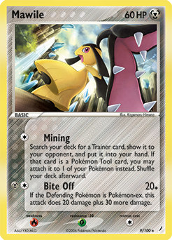 Mawile z edície Crystal Guardians, karta č.9