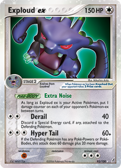 Exploud ex z edície Crystal Guardians, karta č.92