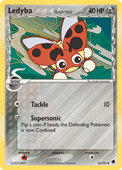 Ledyba δ z edície Dragon Frontiers, karta č.53