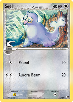 Seel δ z edície Dragon Frontiers, karta č.62