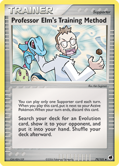Professor Elm's Training Method z edície Dragon Frontiers, karta č.79