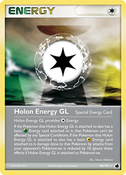 Holon Energy GL z edície Dragon Frontiers, karta č.85