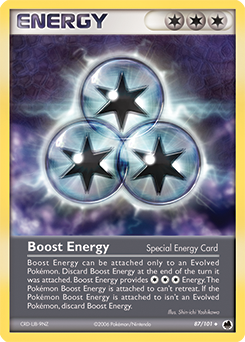 Boost Energy z edície Dragon Frontiers, karta č.87