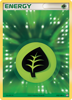 Grass Energy z edície Power Keepers, karta č.103