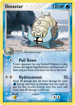 Omastar z edície Power Keepers, karta č.20