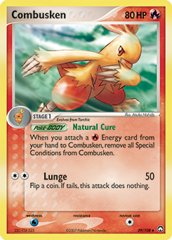 Combusken z edície Power Keepers, karta č.29