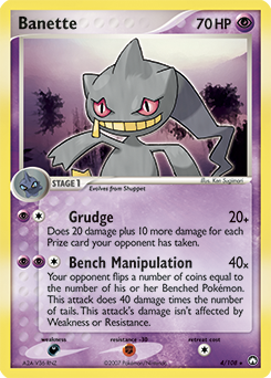 Banette z edície Power Keepers, karta č.4
